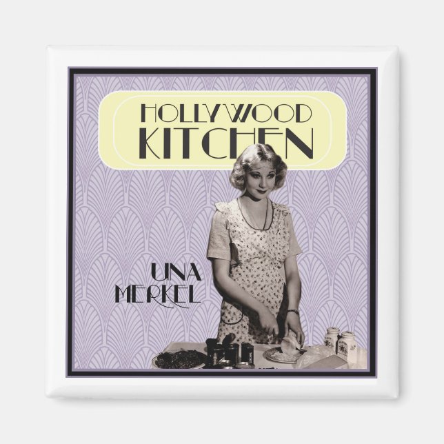 ’Una’ Kylmagnet Magnet (Framsidan)