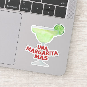 Una Margarita Más, en mer Margarita Cocktail Klistermärken