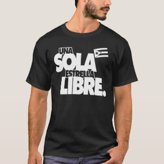 Una sola estrella libre. t-shirt