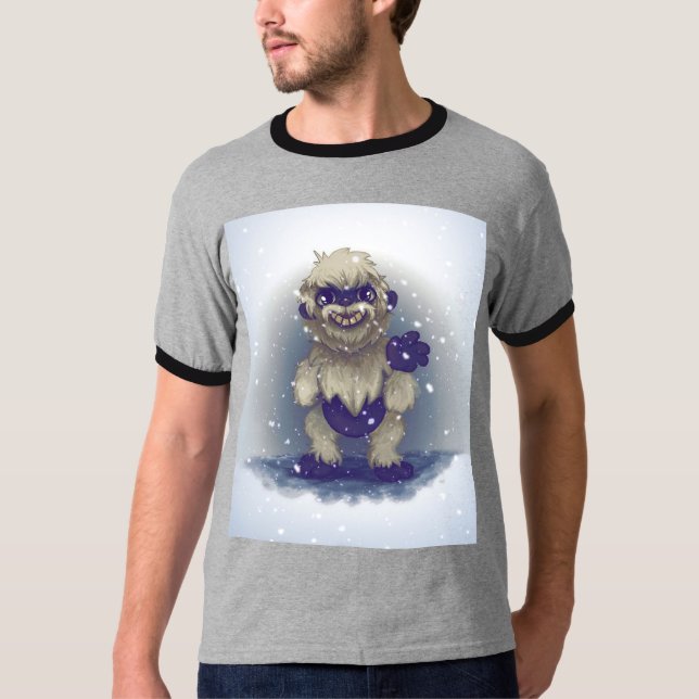 #UnAbominableSnowman Classic  T Shirt (Framsida)