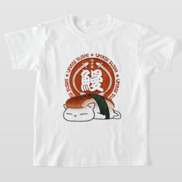 Unagi Eel Sushi Cat T Shirt