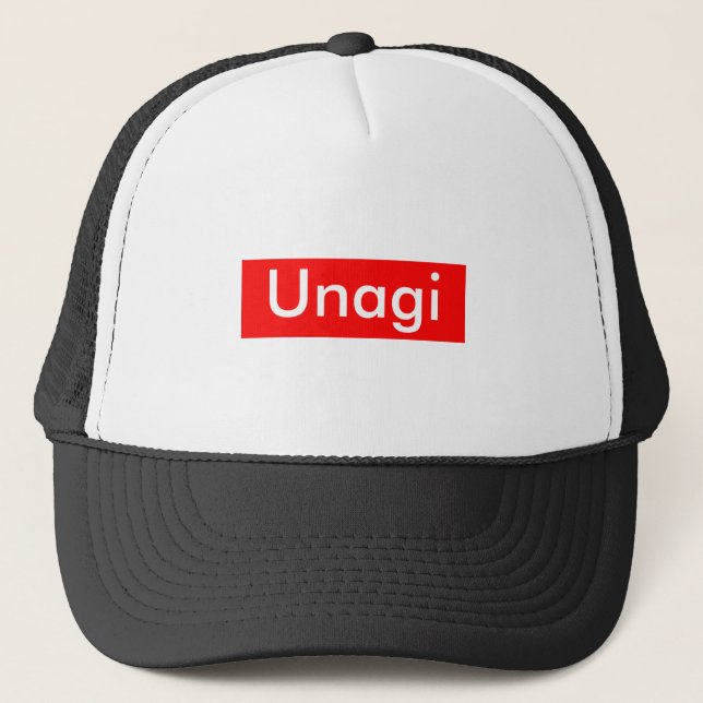Unagi-etikett Keps (Framsida)