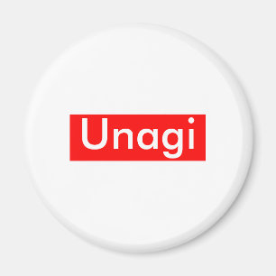 Unagi-etikett Magnet
