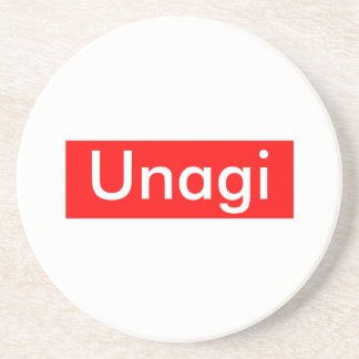 Unagi-etikett Underlägg Sandsten