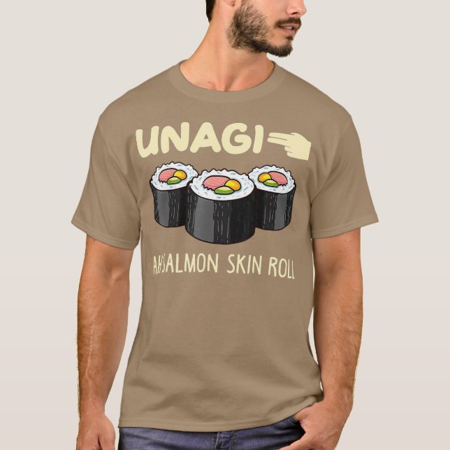 Unagi Mindfulness Total Awareness Funny Ah Skin T Shirt (Framsida)