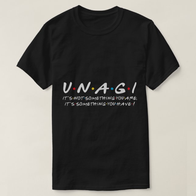 UNAGI Mindfulness Total Awareness Funny T Shirt (Design framsida)