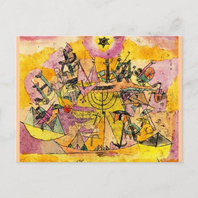 Unakter der Schiffe, de olyckliga Fraktaserna Vykort (Framsida)