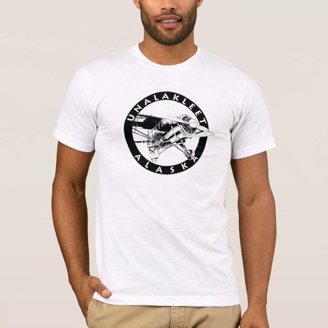Unalakleet Alaska pilot- T-tröja T-shirt (Framsida)