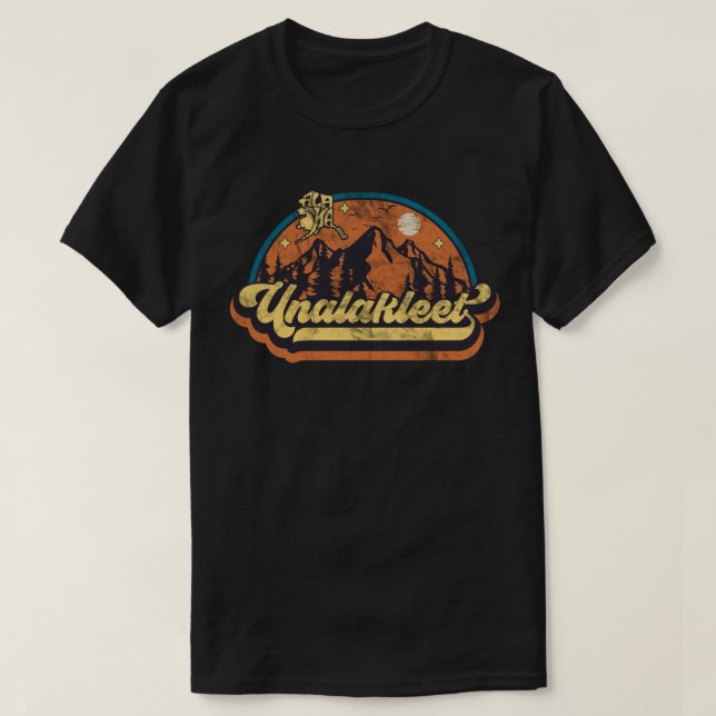 Unalakleet, Alaska T Shirt (Design framsida)