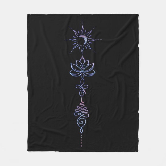 Unalome Group 1 Fleecefilt (Framsidan)