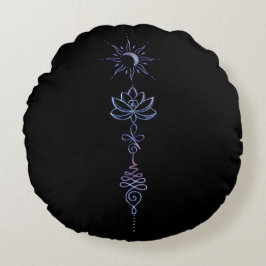 Unalome Group 1  Rund Kudde