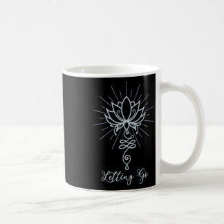 Unalome Symbol Lotus Flower Letting Go Kaffemugg