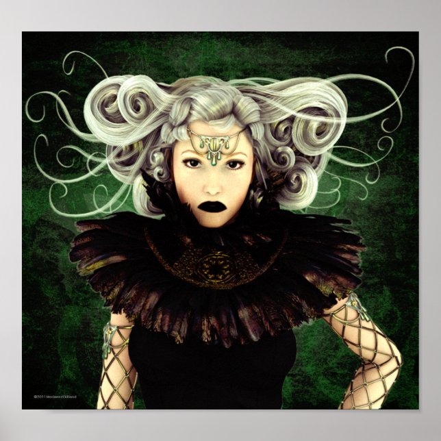 UnamAnvänt gotin-teckning Poster (Framsidan)