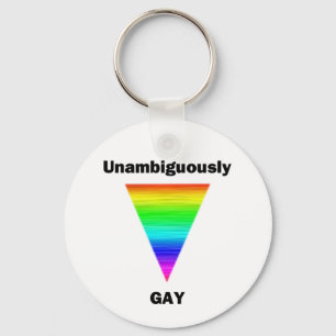 Unambiguous Gay Nyckelring