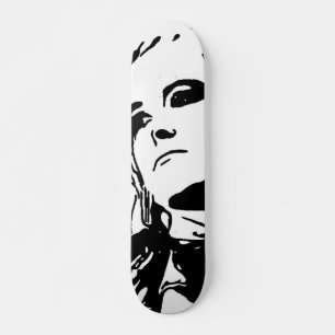 Unamused Girl Mini Skateboard Bräda 18,5 Cm