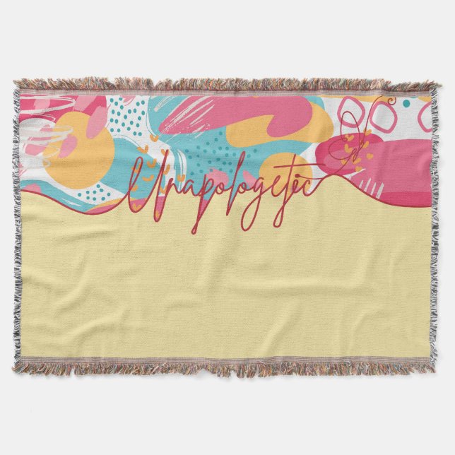 Unapologetic Bold Feminine Statement Filt (Framsidan)