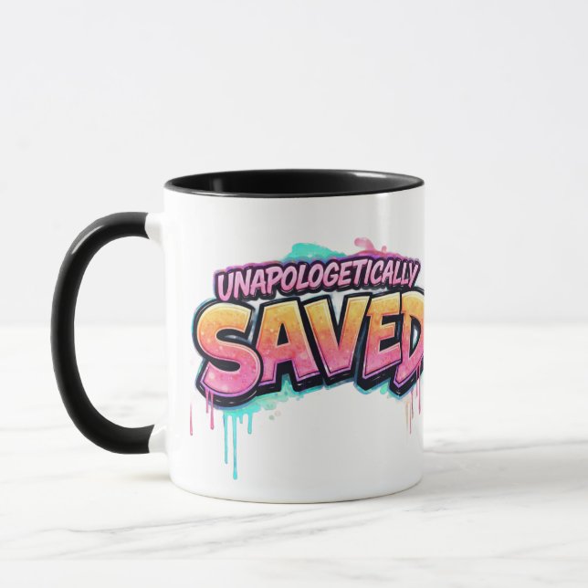 Unapologetically Saved Mug Mugg (Vänster)