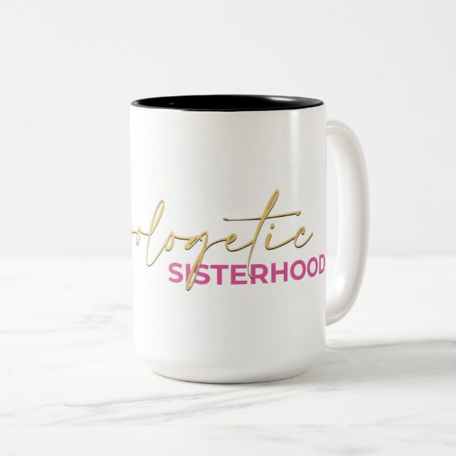 Unapologetisk sisterdom Mugg - Sip Bolly, syster! (Framsida höger)
