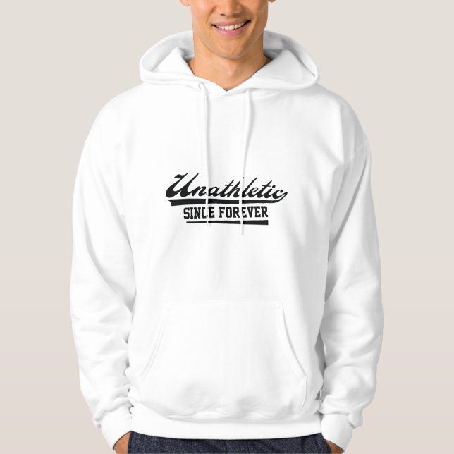 Unathletik sedan förut hoodie (Framsida)