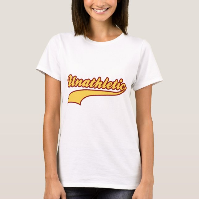 Unathletisk T Shirt (Framsida)