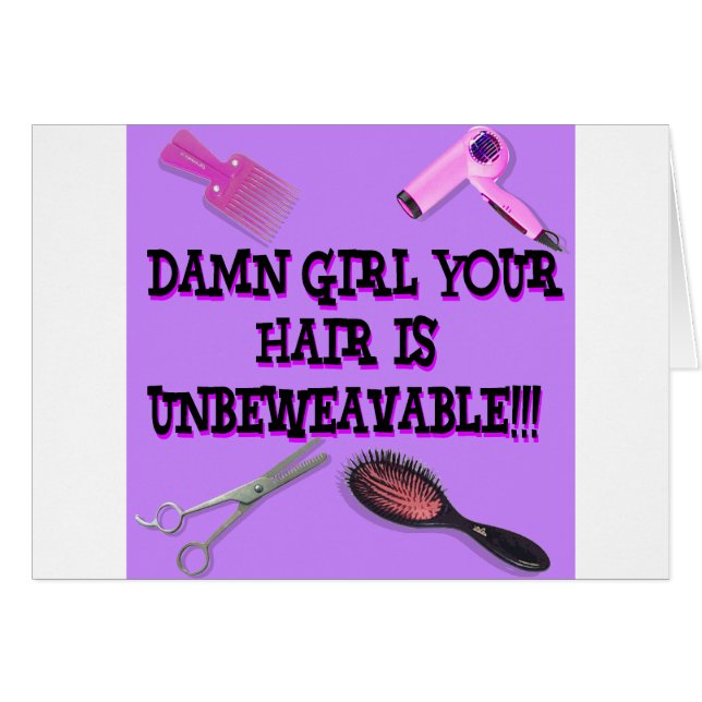 Unbeweavable Hälsningskort (Framsidan Horizontal)