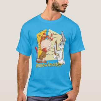 "Unbewievable" Barber KRYP BUNNY™ & Elmer Fudd T Shirt