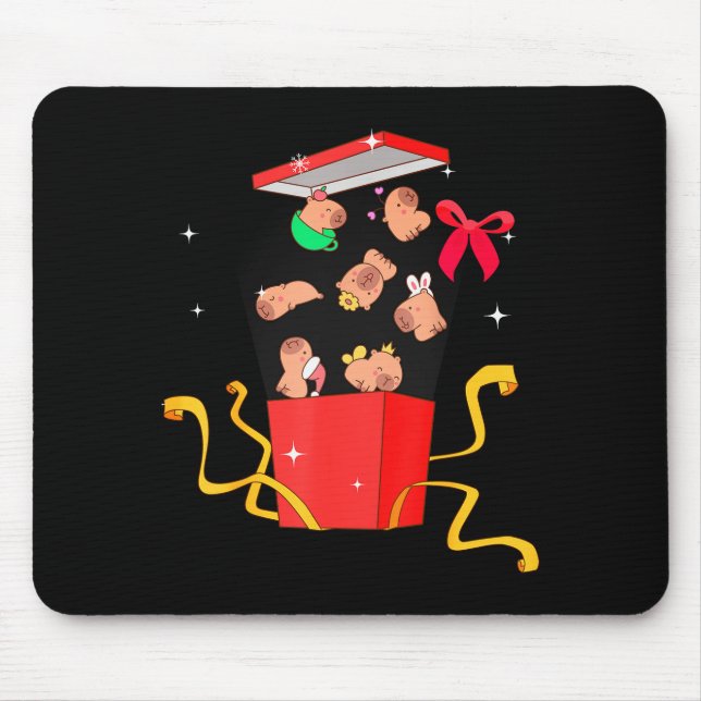 Unboxing Blind Box Capybara Pyjama Ugly Christmas  Musmatta (Framsidan)