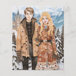 Unboxningshistorik: Pappra dockor gör slott levand