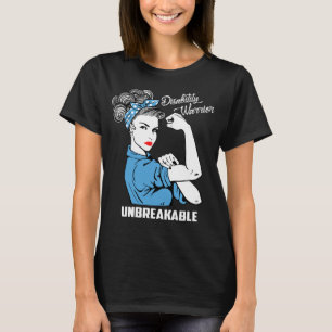 Unbreakable handikappkrigare t shirt
