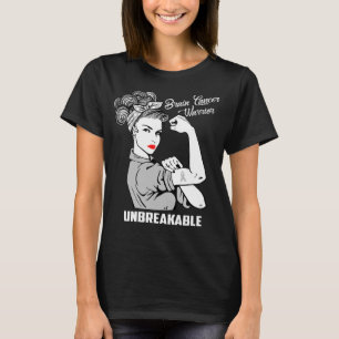 Unbreakable hjärncancerkrigare t shirt