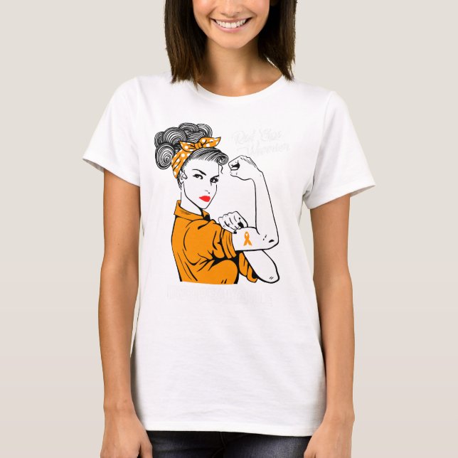 Unbreakable krigare för RSD CRPS T Shirt (Framsida)