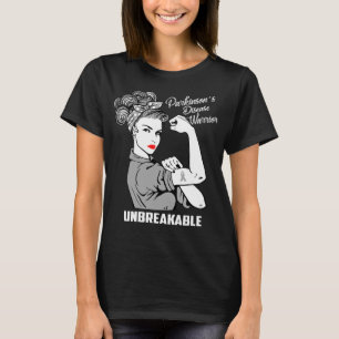 Unbreakable Parkinsons sjukdomkrigare T Shirt
