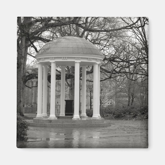 UNC Gammal brunnsmagnet Magnet (Framsidan)