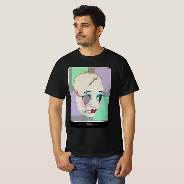 "Uncanny Valley" T Shirt (Hel framsida)