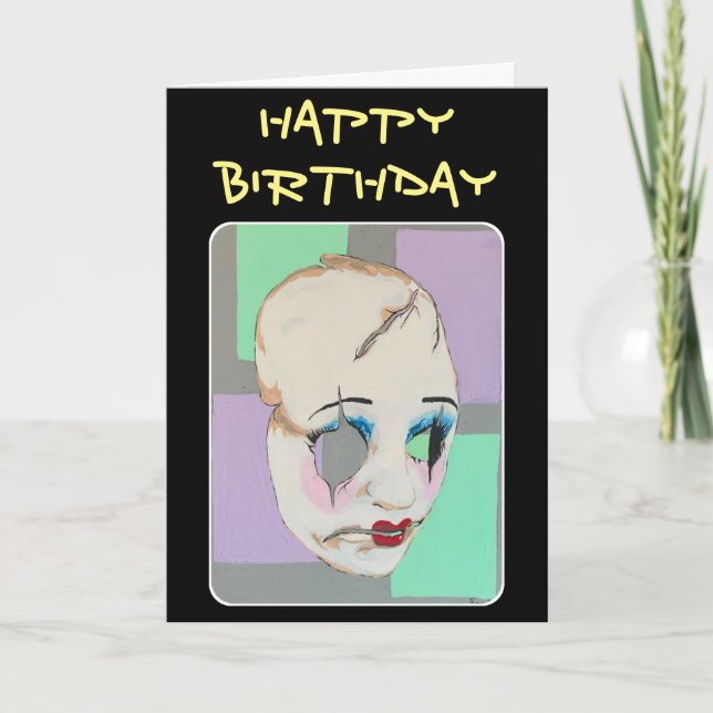 "Uncanny Valley" Tack Kort (Framsida)