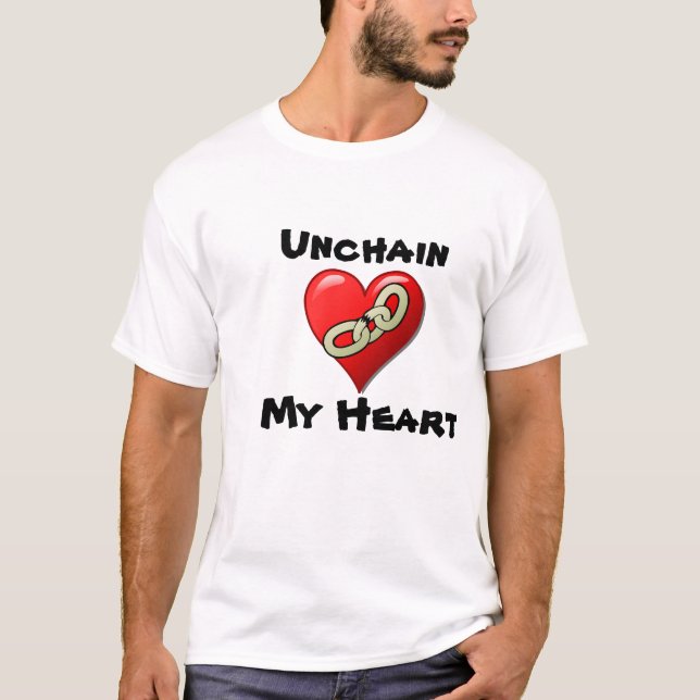 Unchain min hjärtamanar Tshirt Tröja (Framsida)