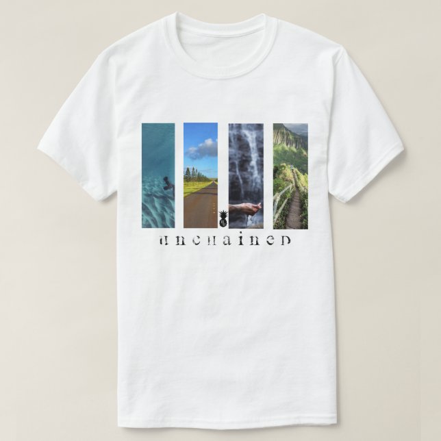 UNCHAINED UTSLAGSPLATS T-SHIRT (Design framsida)