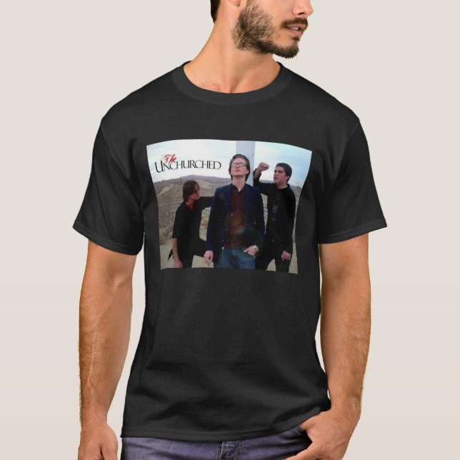 unchurched t shirt (Framsida)