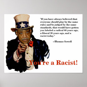 Uncle Al Poster-- Sowell citationstecken Poster