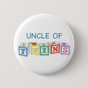 Uncle av twillingarkvarter knapp