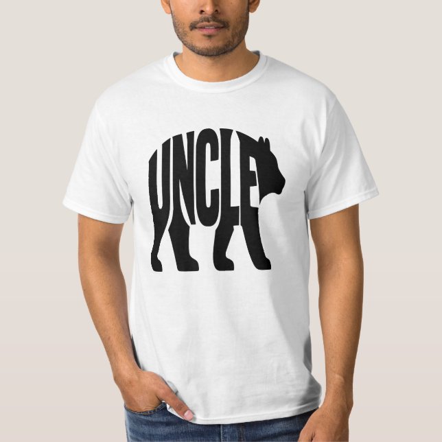 Uncle Bear  T Shirt (Framsida)