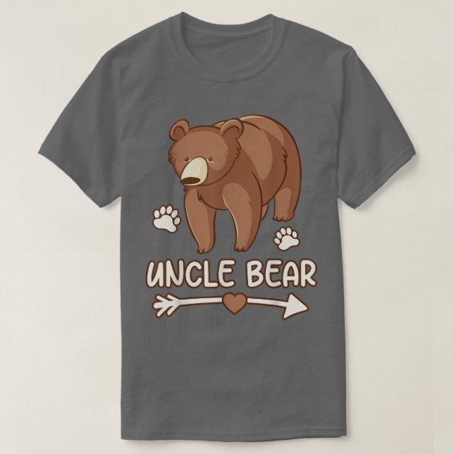 uncle bear tshirt for mens, uncle bear cubs tee sh (Design framsida)