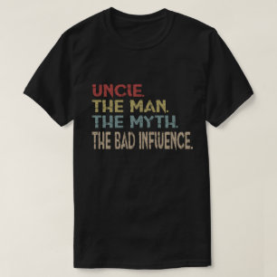 Uncle Bemanna Myth dåligapåverkan T Shirt