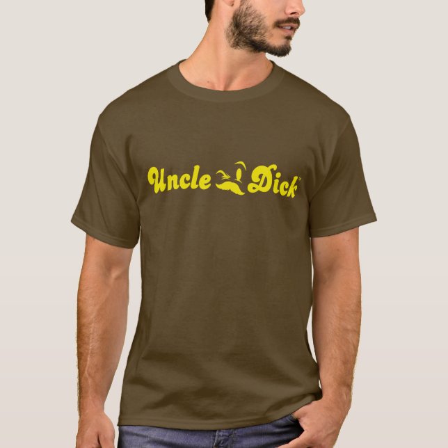 Uncle Deckare Retro Utslagsplats Tee Shirt (Framsida)