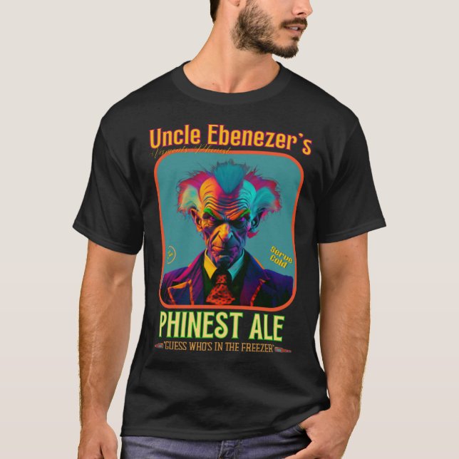 Uncle Ebenezer's Vermont Phinest Guess Whos In The T Shirt (Framsida)