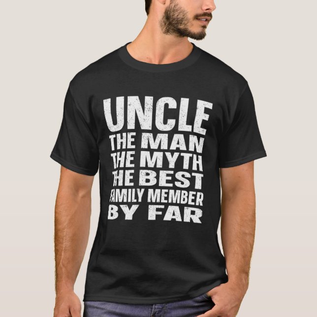 Uncle  Family Uncle  1 T Shirt (Framsida)