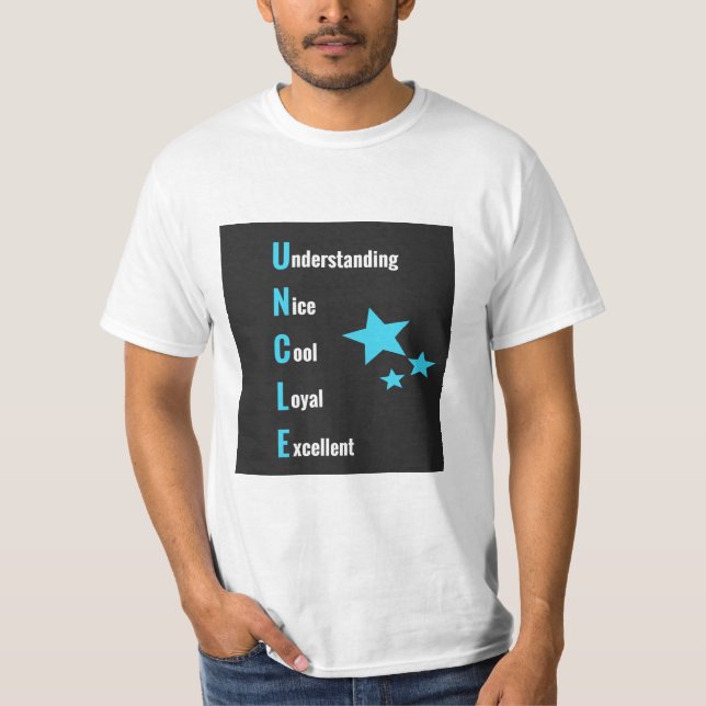 UNCLE-förkortning T-Shirt (Framsida)