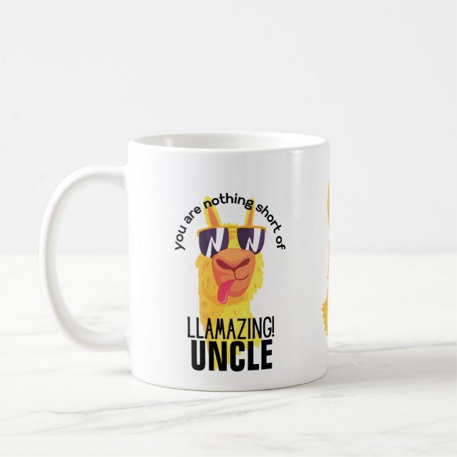 UNCLE FUNNY Du är inget Kort i Fantastisk Kaffemugg (Vänster)