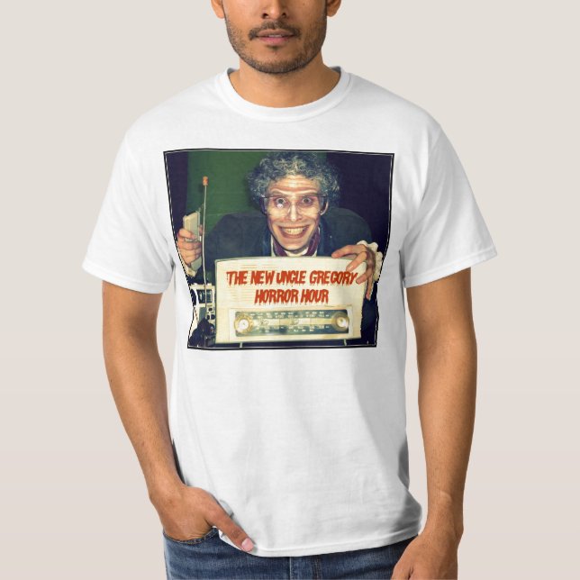 Uncle Gregory Vit T-tröja T-shirt (Framsida)