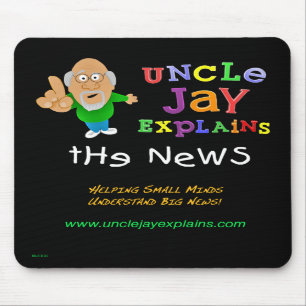 Uncle Jay Förklaring - vertikala Mousepad Musmatta